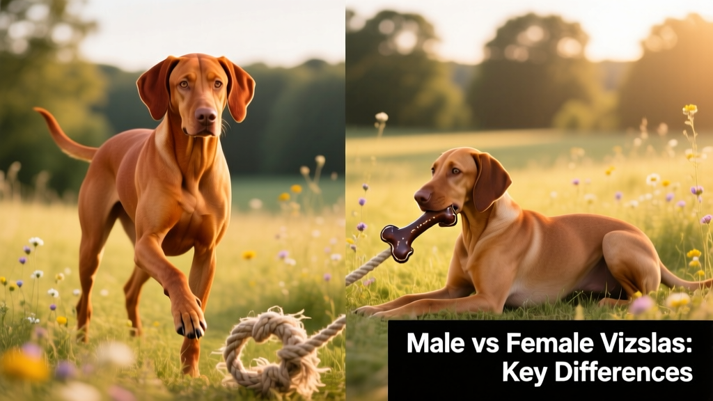 Male vs Female Vizslas
