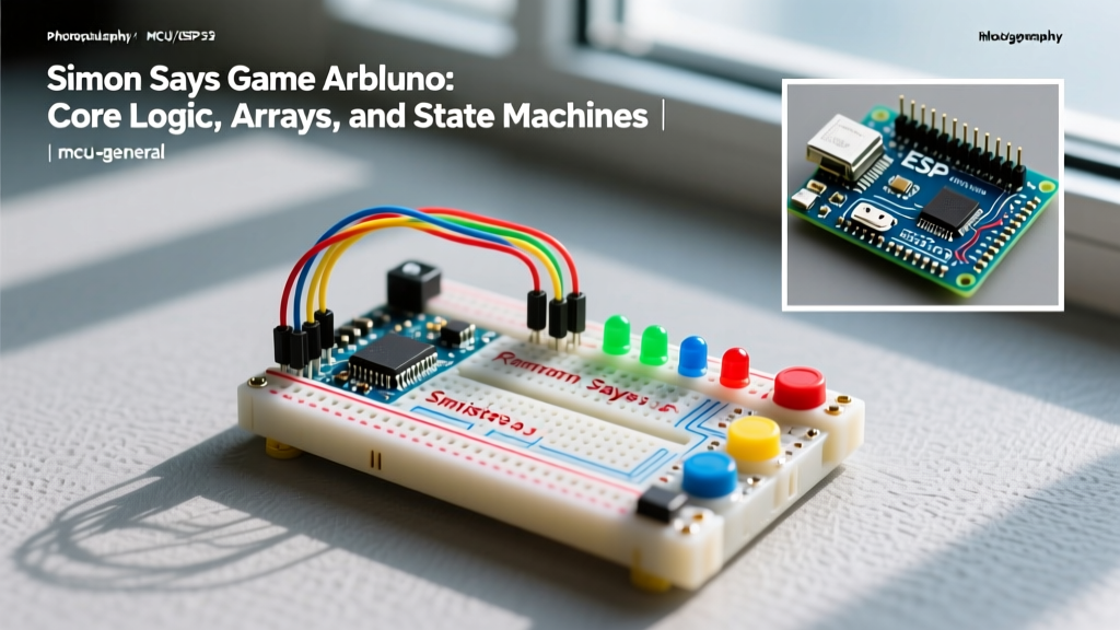 Simon Says Game Arduino: Core Logic, Arrays, and State Machines