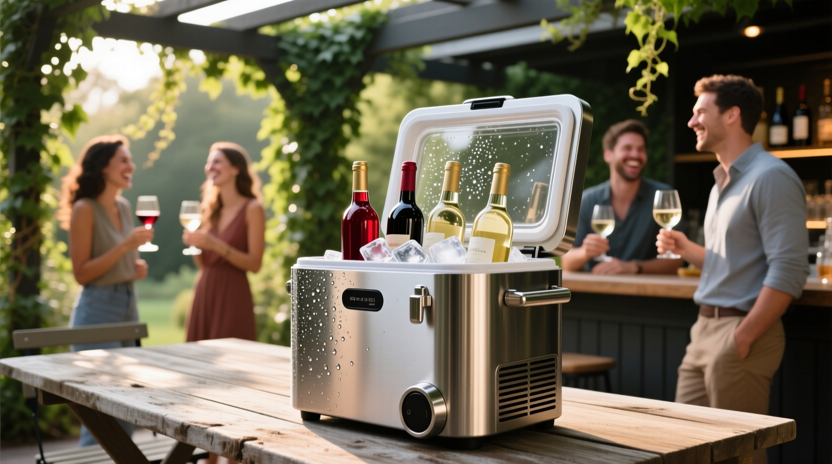 the best way to keep your public drinking wine cold
