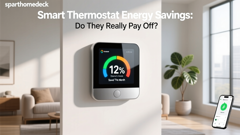 Smart Thermostat Energy Savings: Do They Really Pay Off?