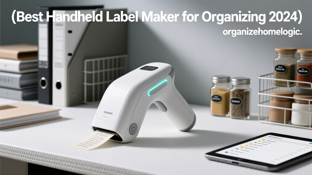 Best Handheld Label Maker for Home Organization (2024)