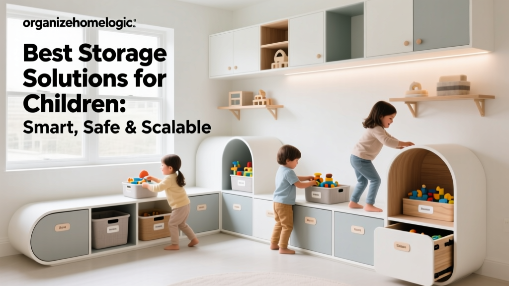 Best Storage Solutions for Children: Smart, Safe & Scalable