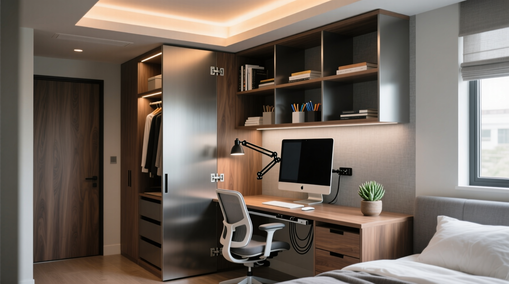 closet organization tips for home office nooks