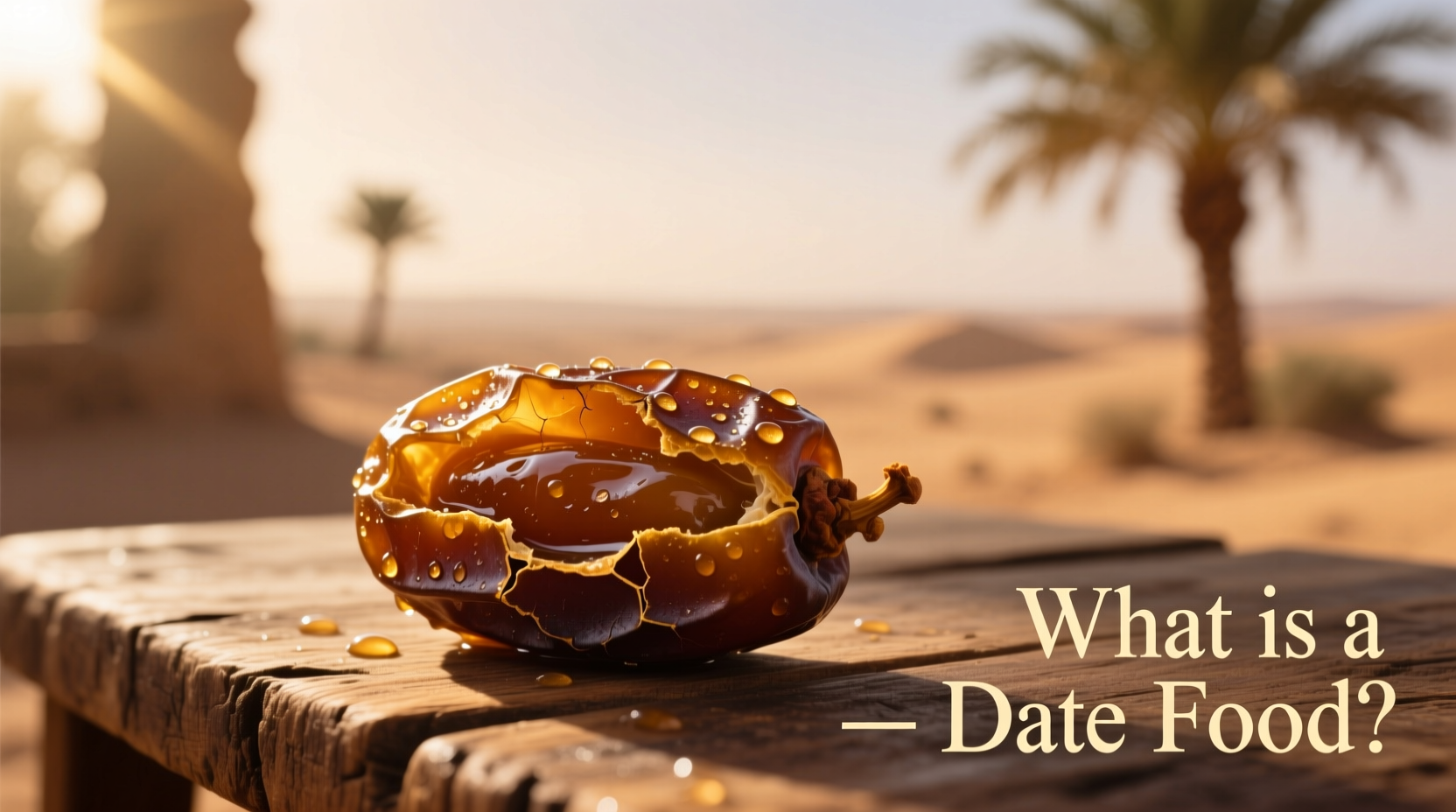 What Is a Date Food? Understanding Date Fruit Basics