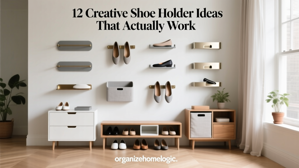 12 Creative Shoe Holder Ideas That Actually Work