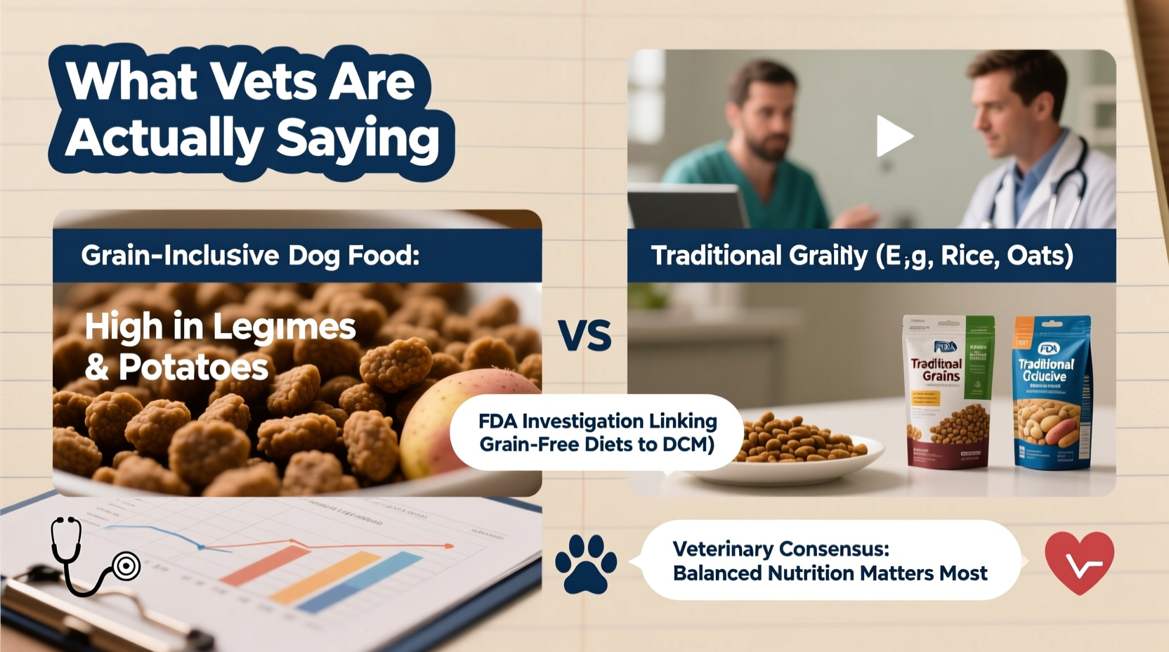 grain free dog food vs grain inclusive what vets are actually saying about heart health