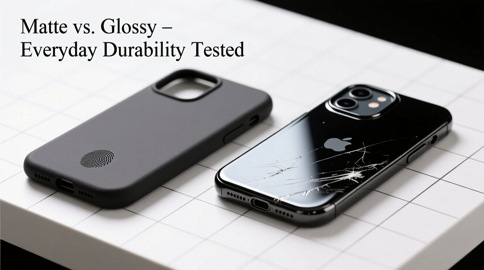 how to choose between matte and glossy phone cases for everyday durability