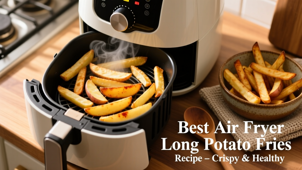 Best Air Fryer Long Potato Fries Recipe (Crispy & Healthy)