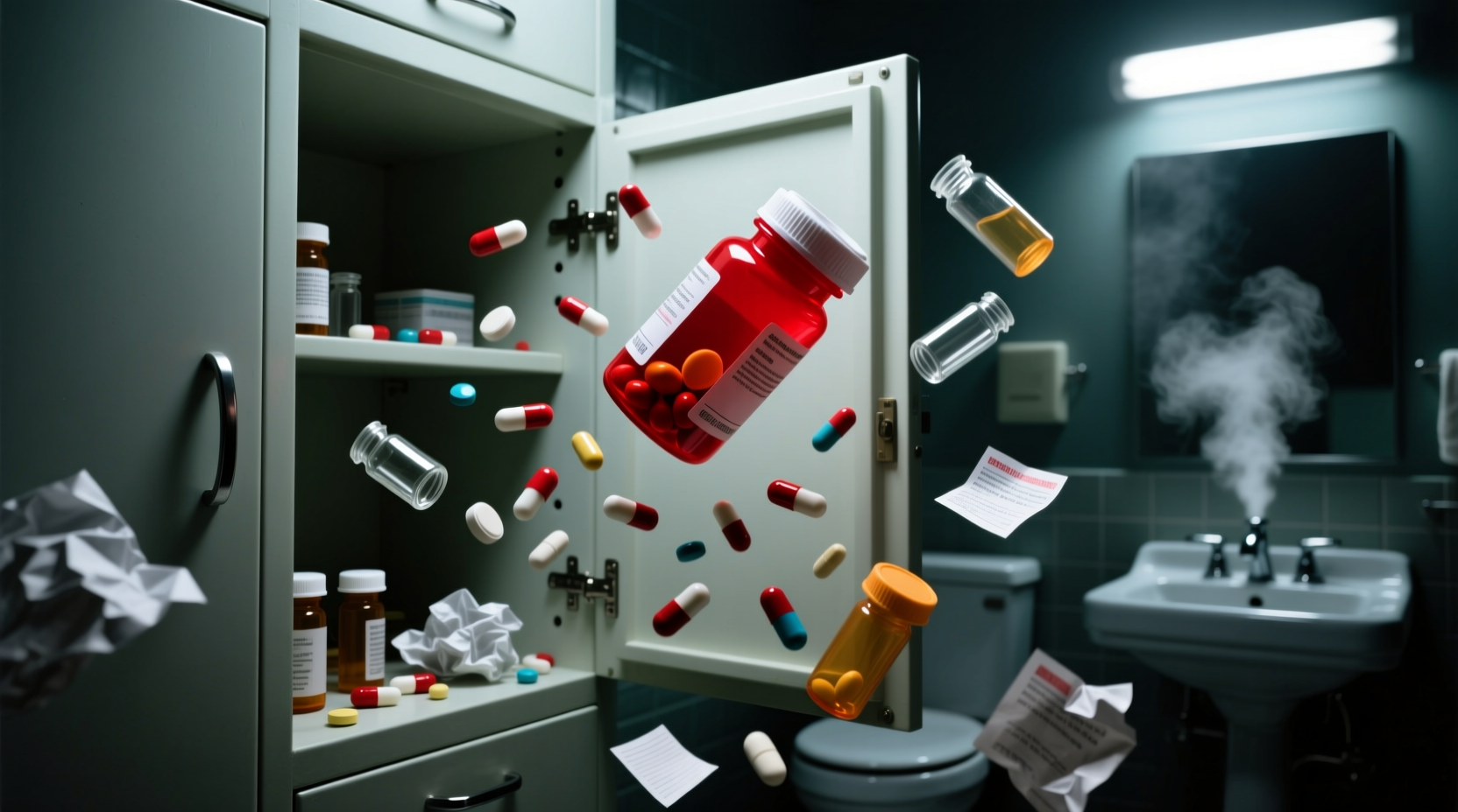 throw out of medicine cabinet