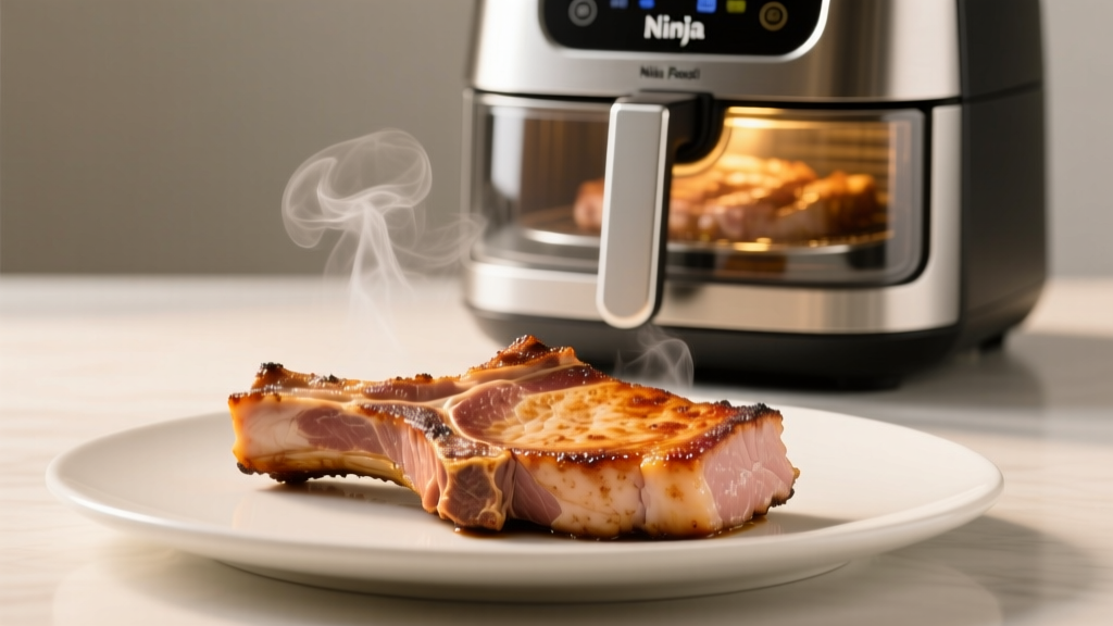 Perfect Thick Pork Chops in Ninja Foodi (Crispy & Juicy!)