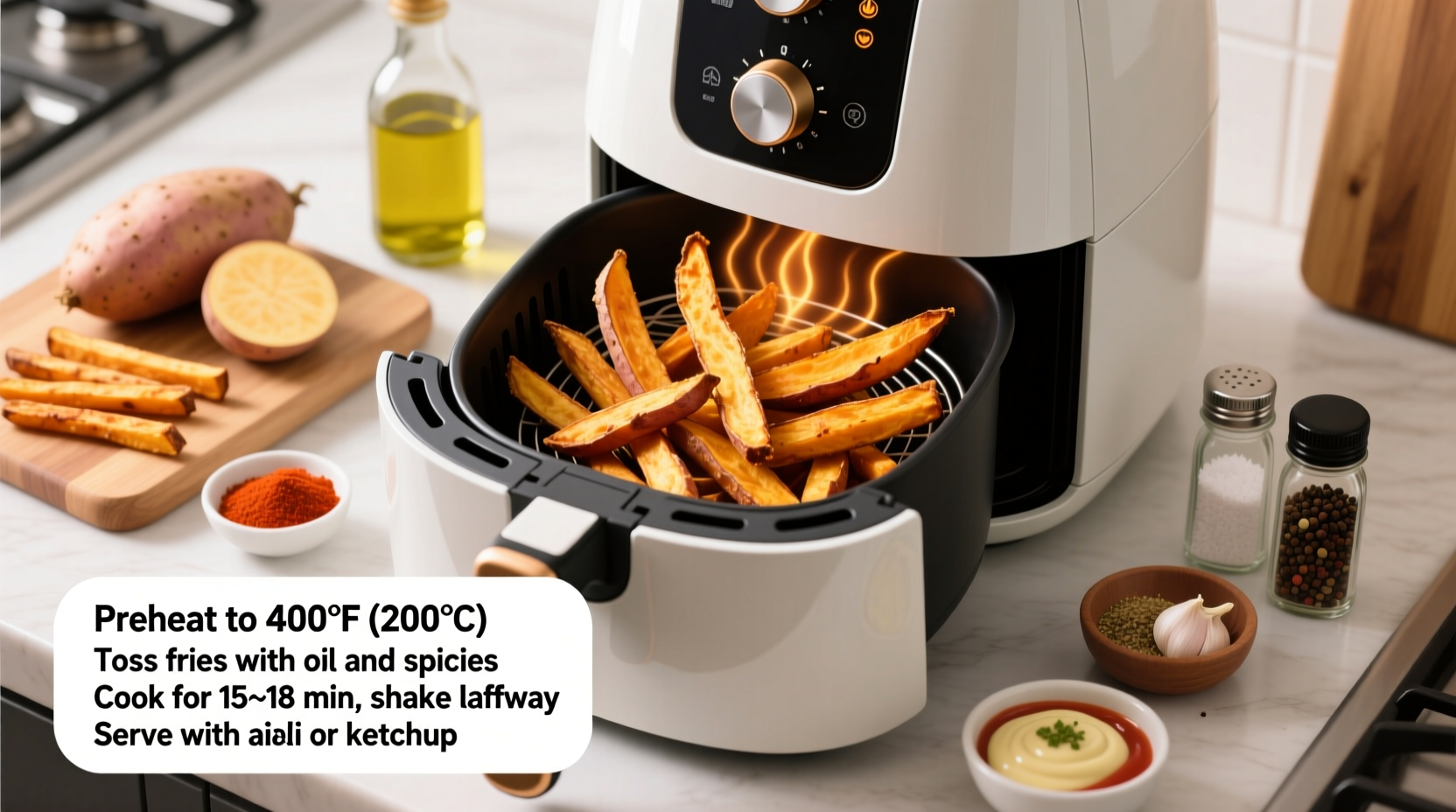 Perfect Air Fryer Sweet Potato Fries: Crispy in 20 Minutes