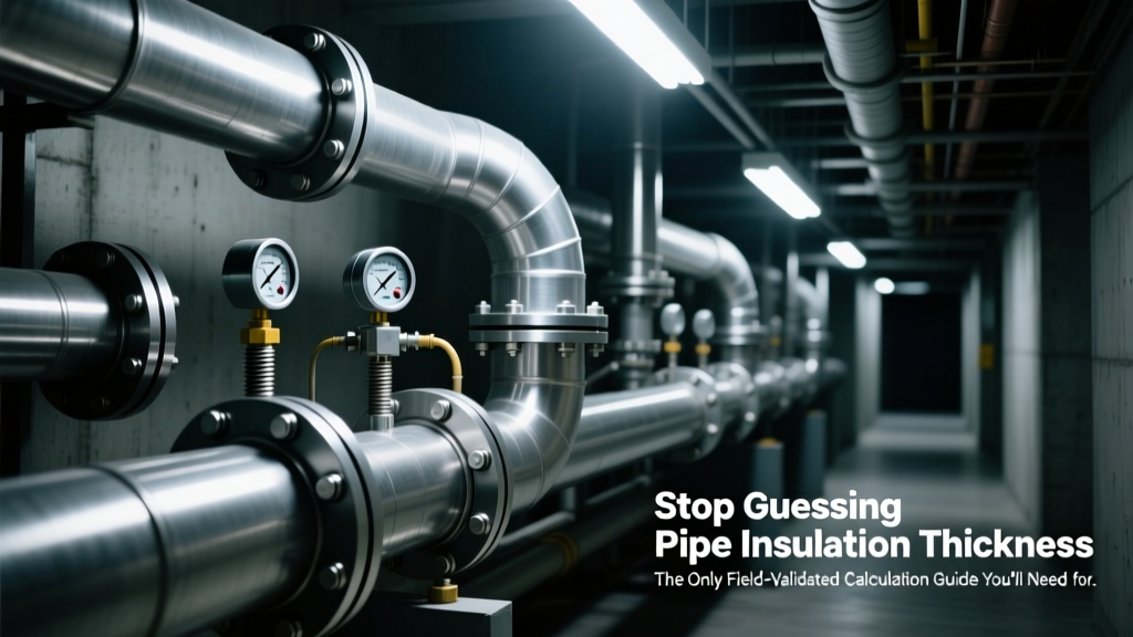 Pipe Insulation Thickness Calculator: Field-Validated Guide