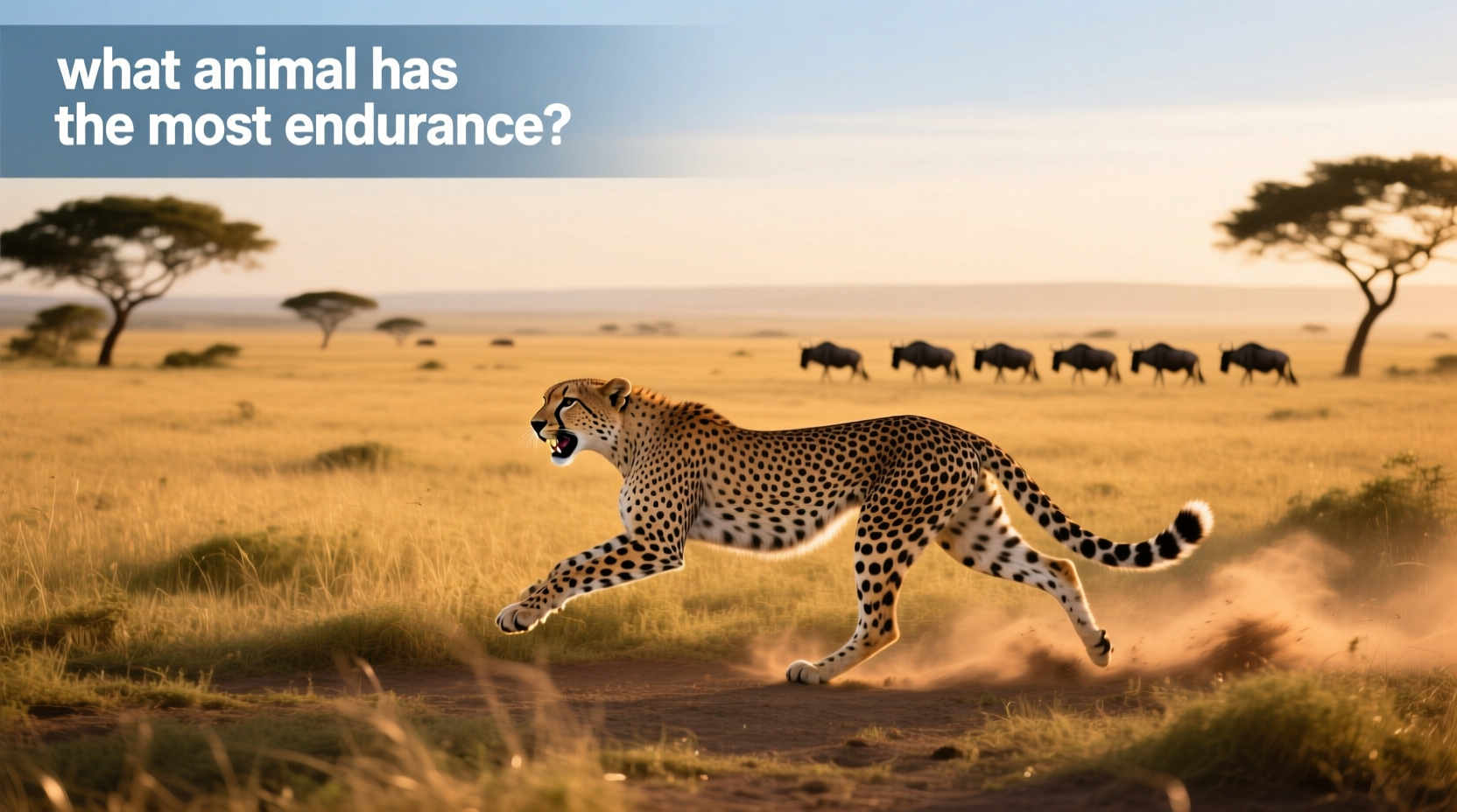 animals with the most endurance who really leads