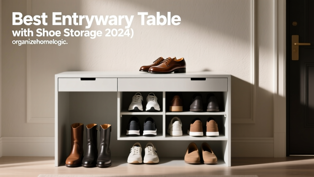 Best Entryway Table with Shoe Storage (2024)