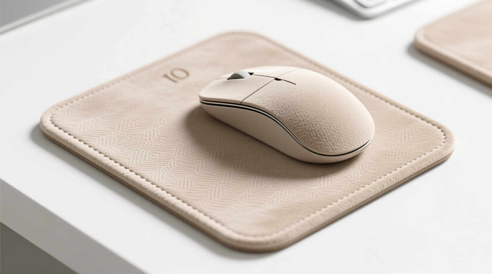 how to clean faux suede mouse pad safely