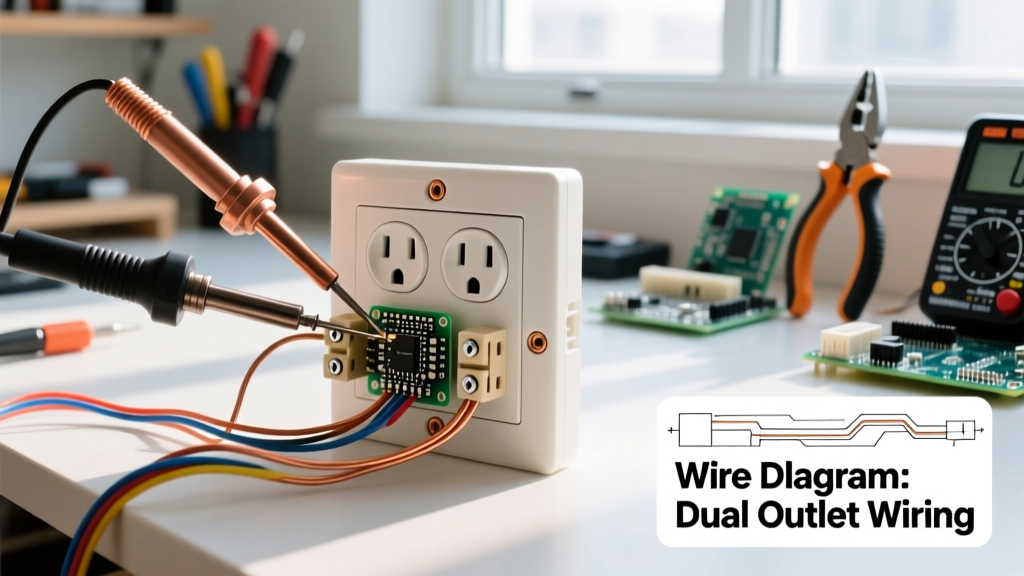 How to Install and Wire a Dual Electrical Outlet Safely