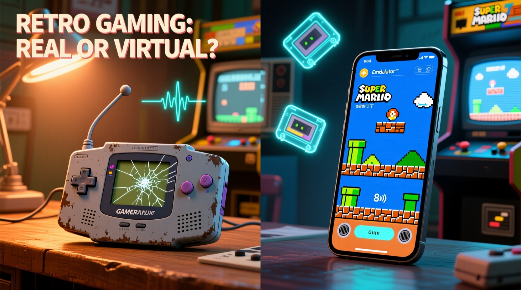 retro handheld consoles vs emulator apps which delivers better nostalgia