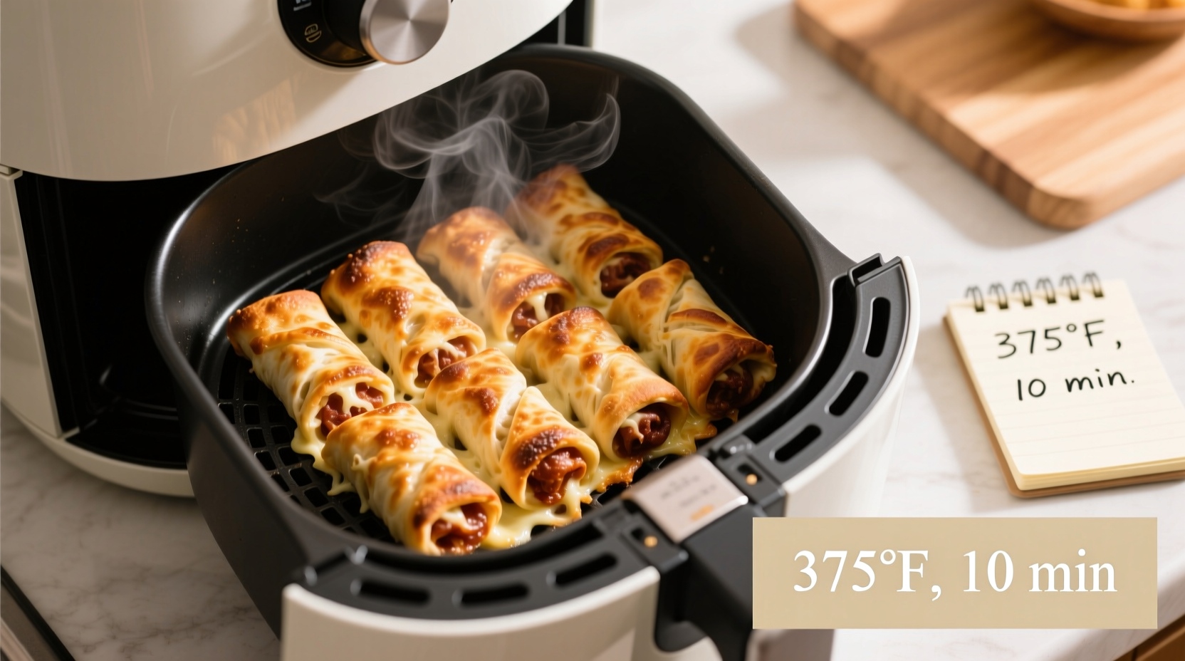 how to cook pizza rolls in air fryer