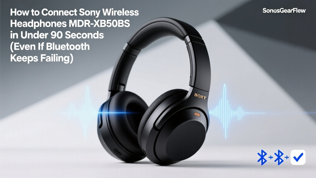 Sony MDR-XB50BS Pairing Fix (2026)