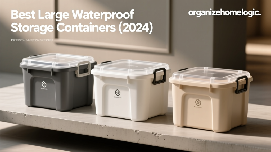 Best Large Waterproof Storage Containers (2024)