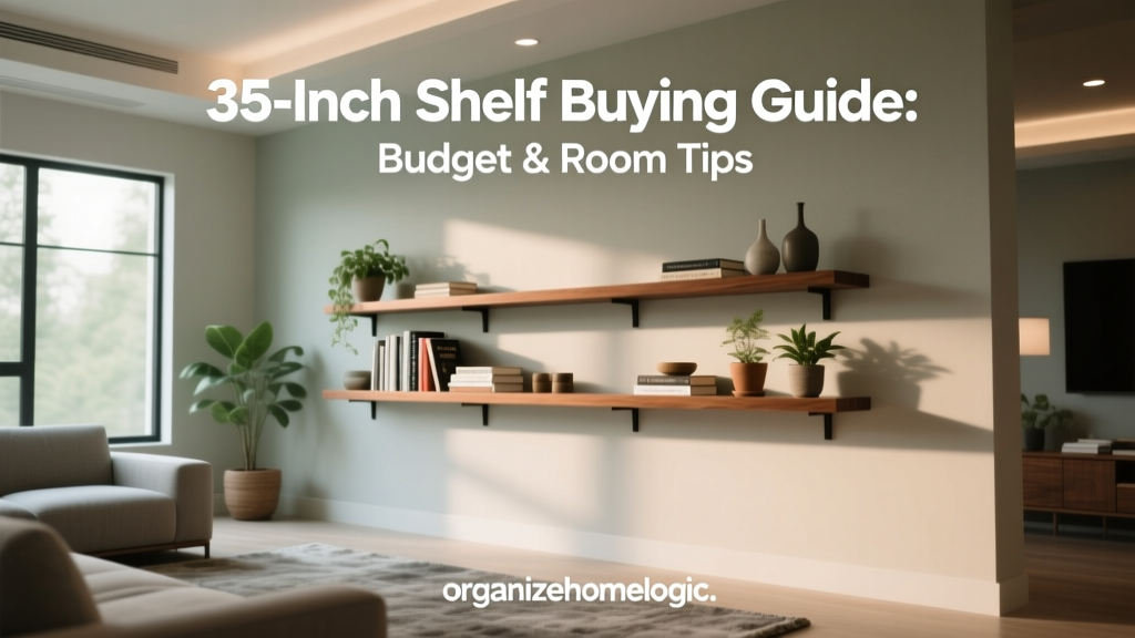 35-Inch Shelf Buying Guide: Budget & Room Tips