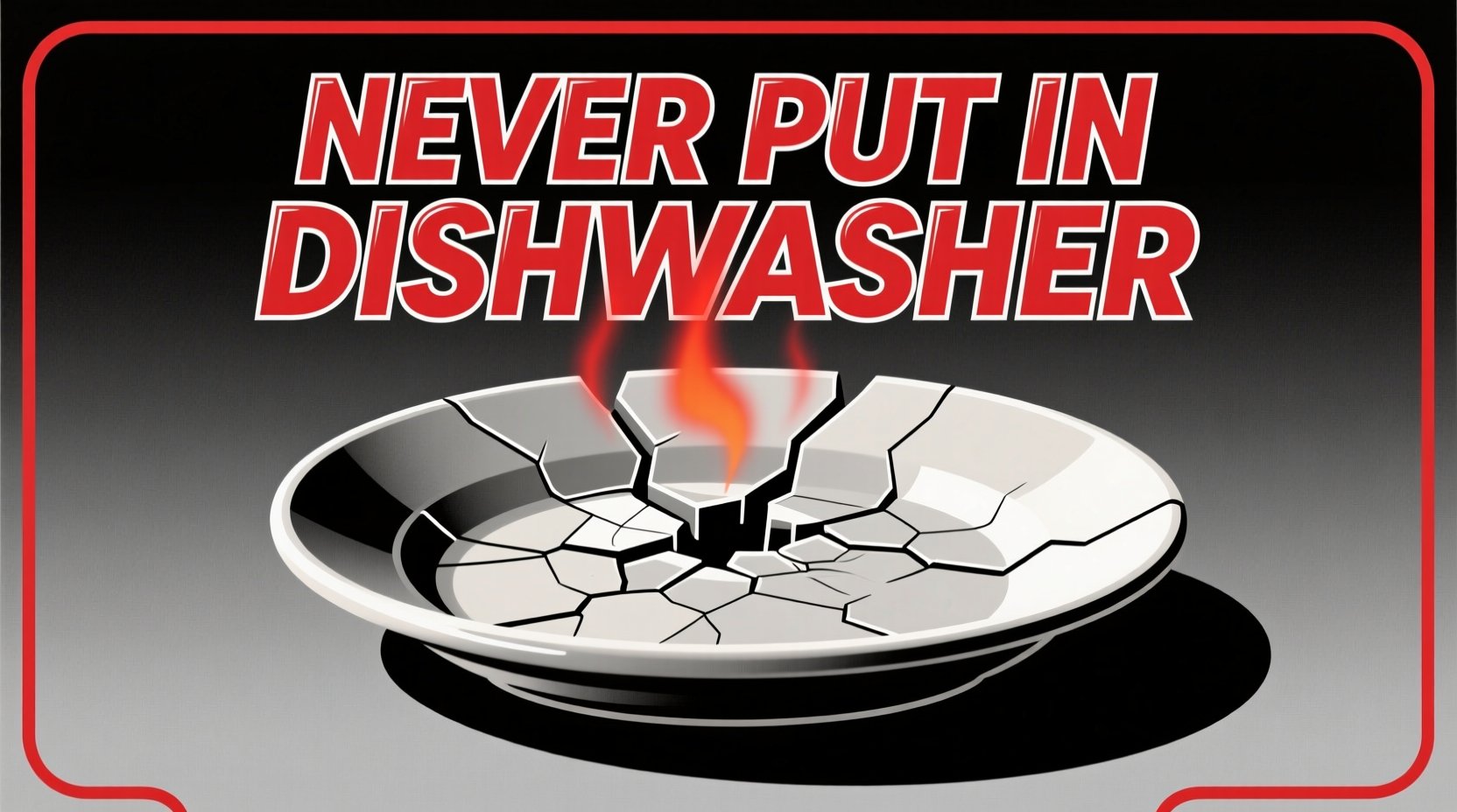 never put in dishwasher