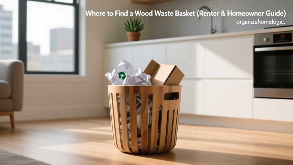 Where to Find a Wood Waste Basket (Renter & Homeowner Guide)