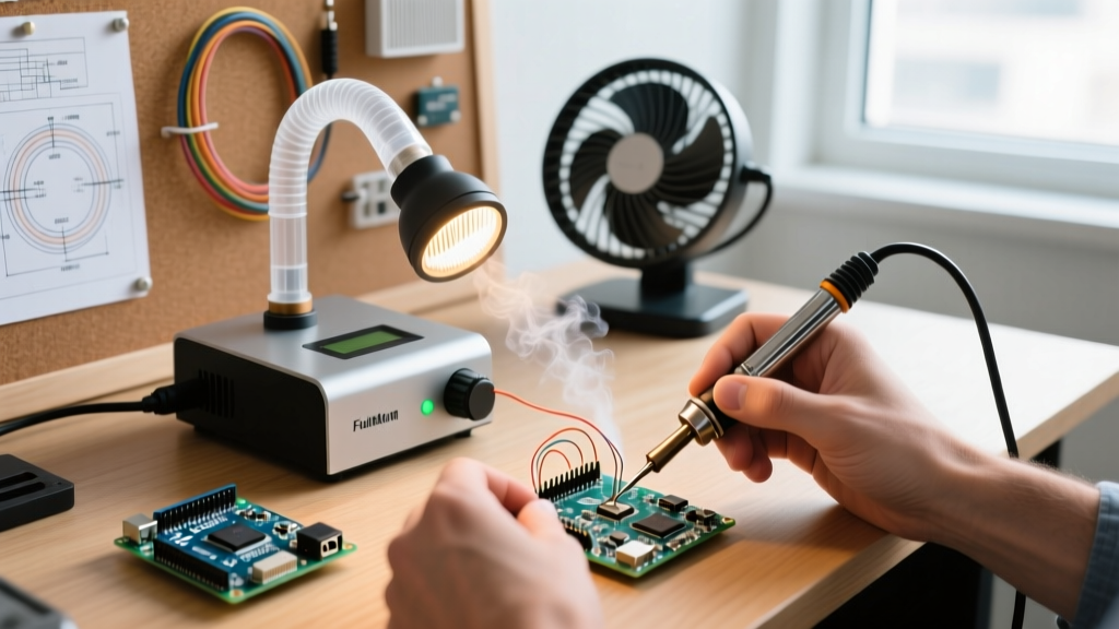 Soldering Fan vs Fume Extractor: Airflow Methods Compared