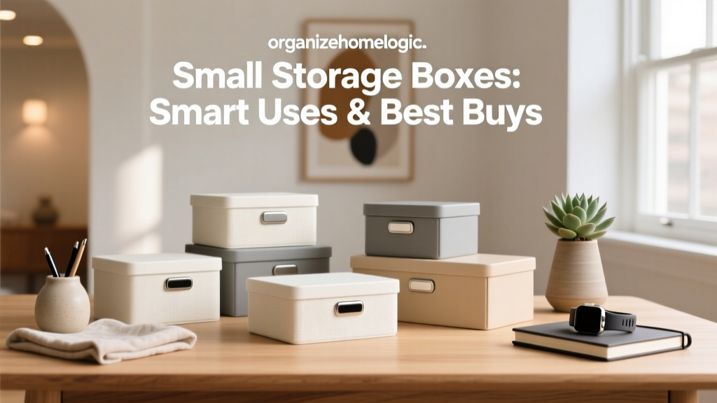 Small Storage Boxes: Smart Uses & Best Buys