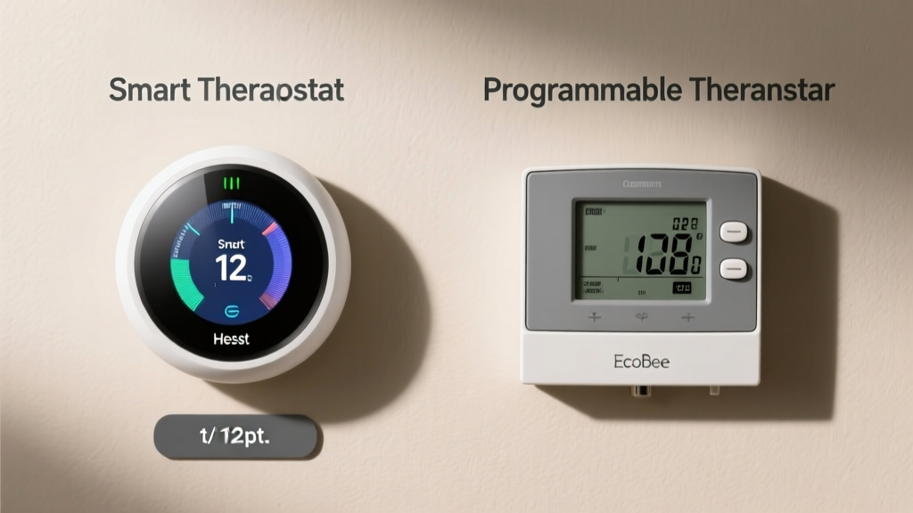Smart vs Programmable Thermostat: Which Fits Your Home?