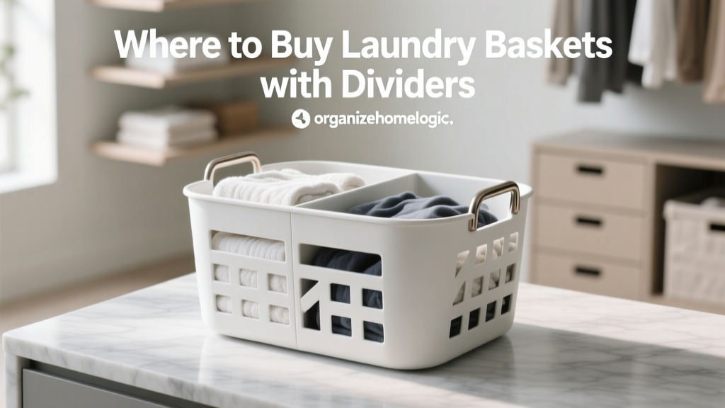 Where to Buy Laundry Baskets with Dividers (2024 Guide)
