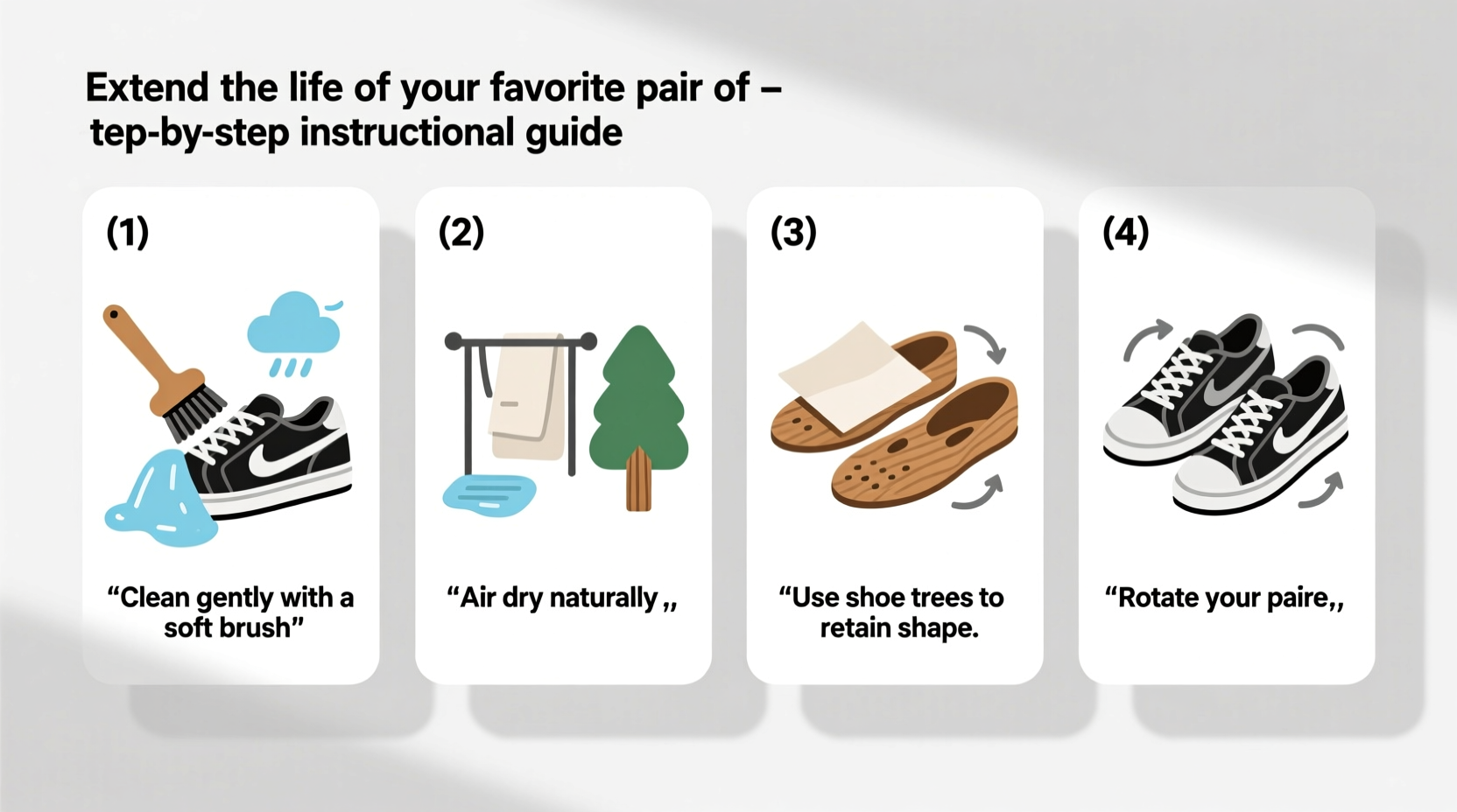 how to extend the life of your favorite pair of sneakers