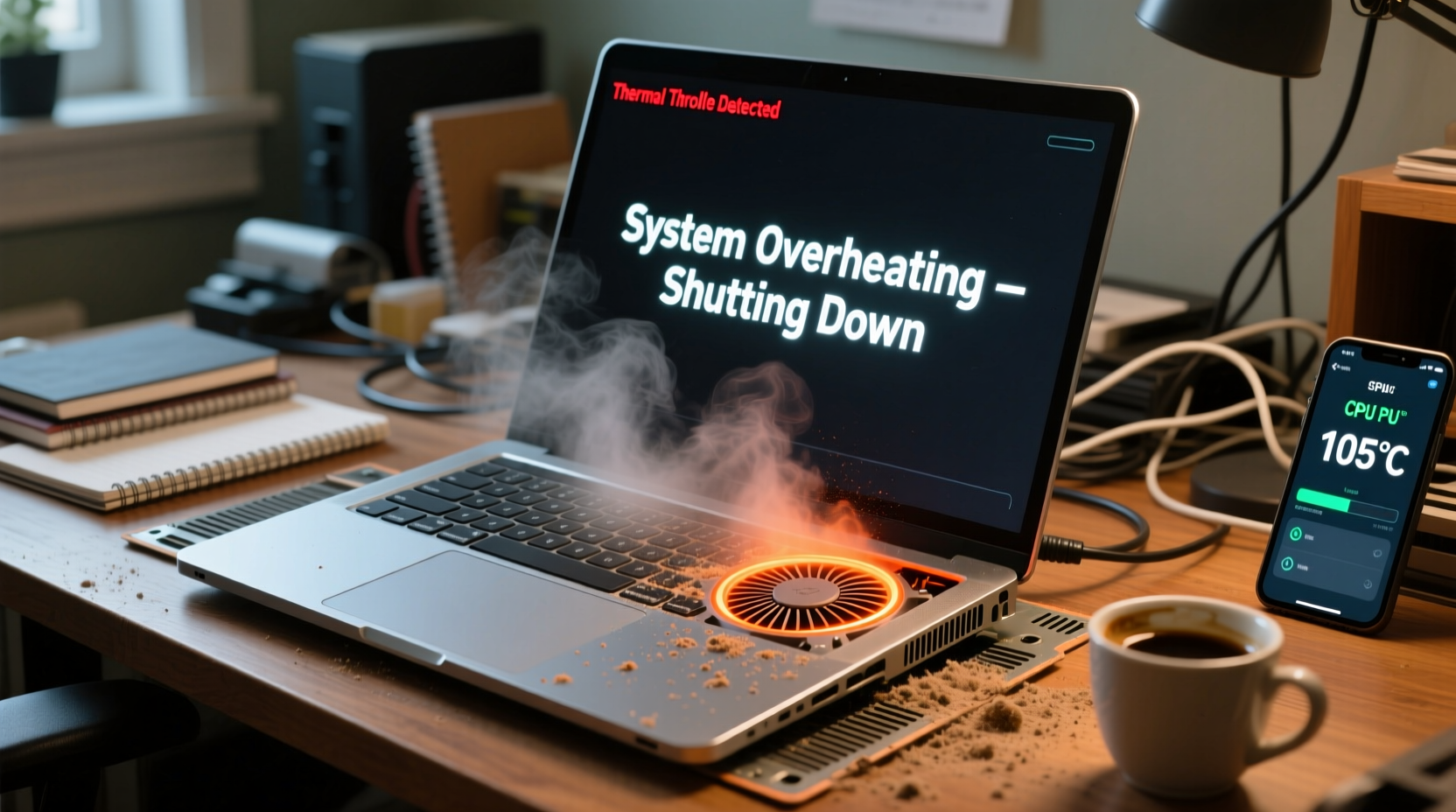 why does my laptop shut down randomly overheating fixes and diagnostic tools