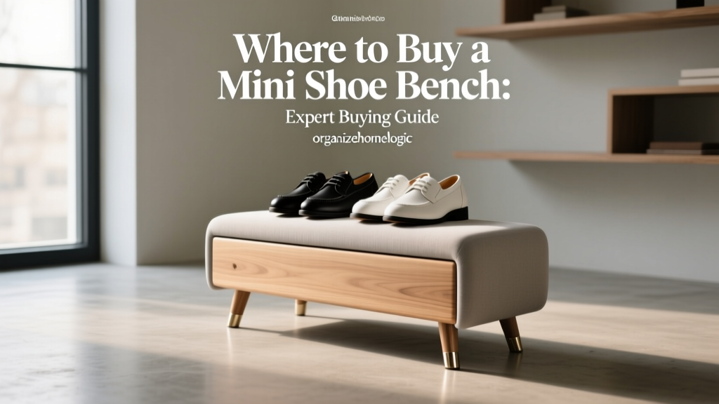 Where to Buy a Mini Shoe Bench: Expert Buying Guide