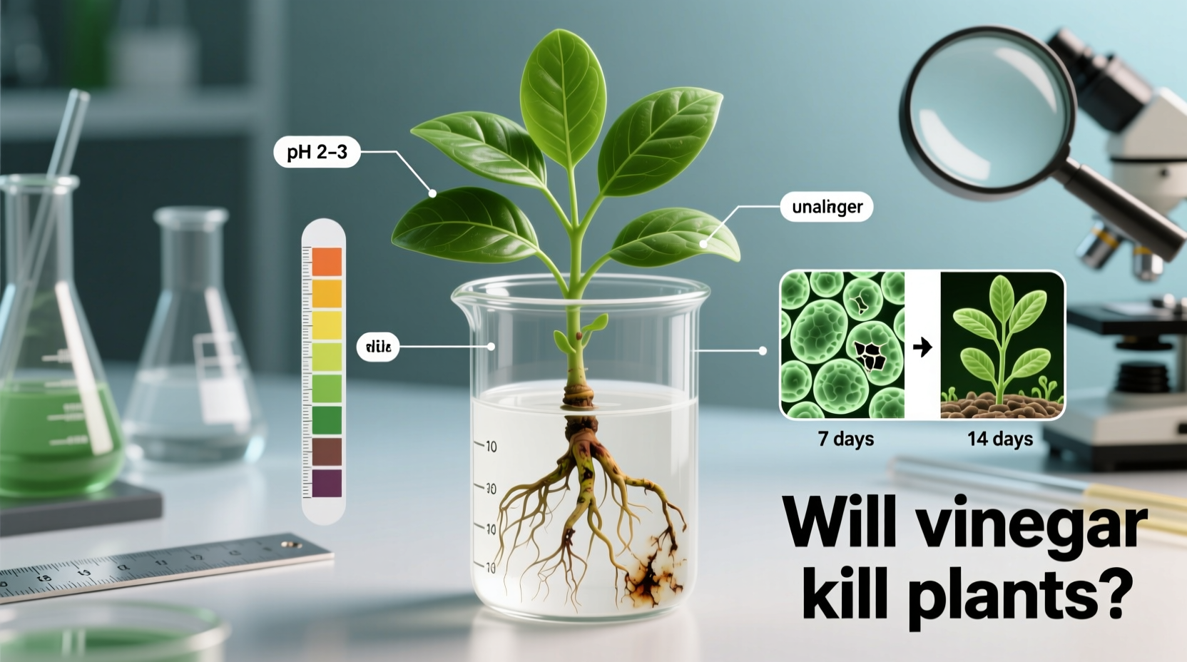 Will Vinegar Kill Plants? YesHere's How, Why, and What to Use Instead