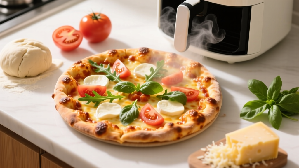 Air Fryer Pizza from Scratch: Crispy, Fast & Foolproof