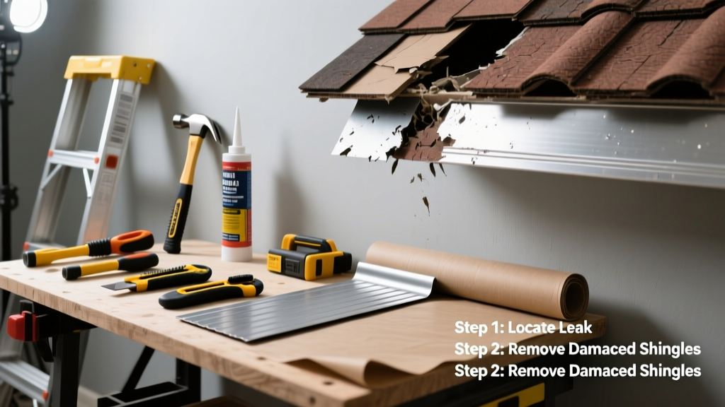 How to Fix a Roof Leak: Step-by-Step DIY Repair