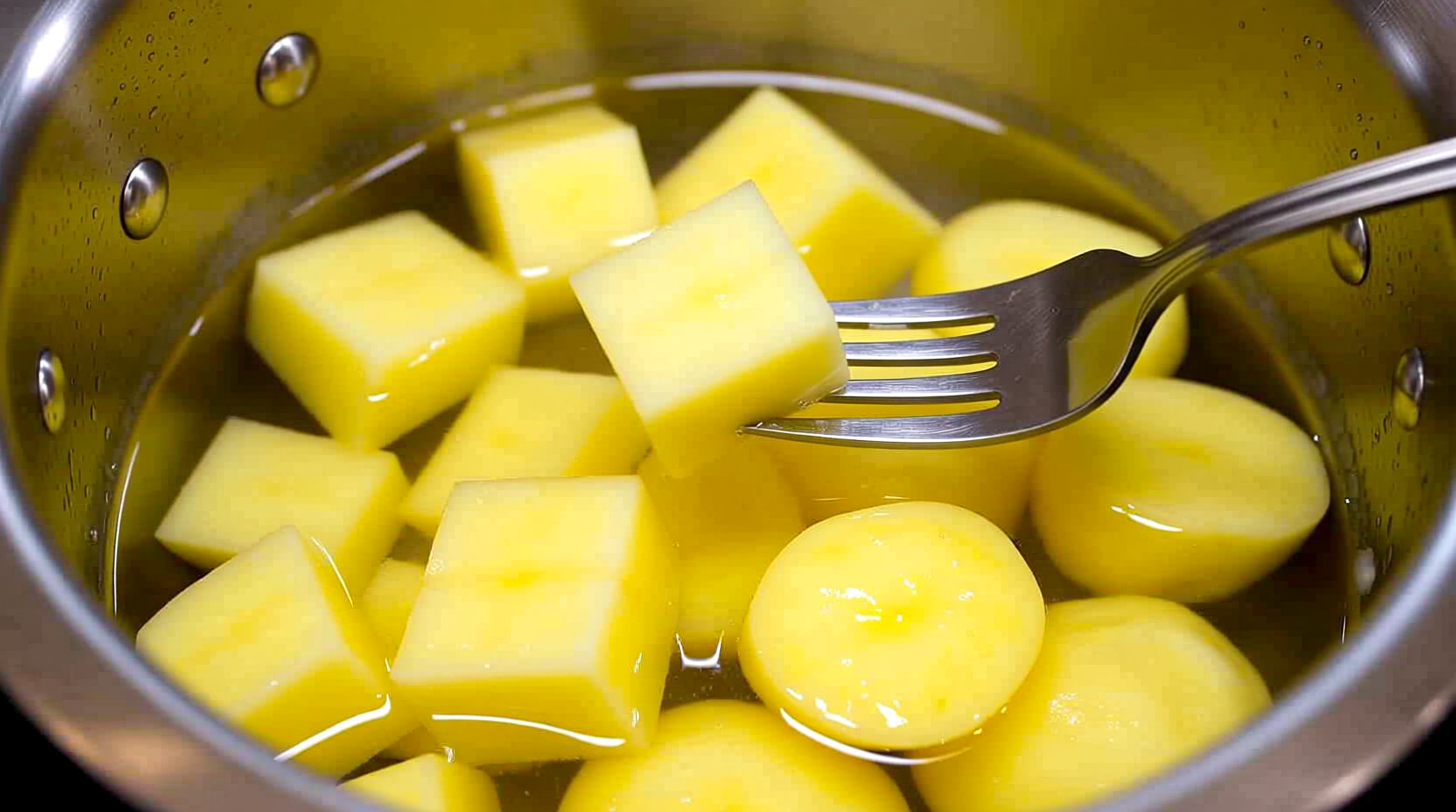 boiling time for potatoes used in mashing