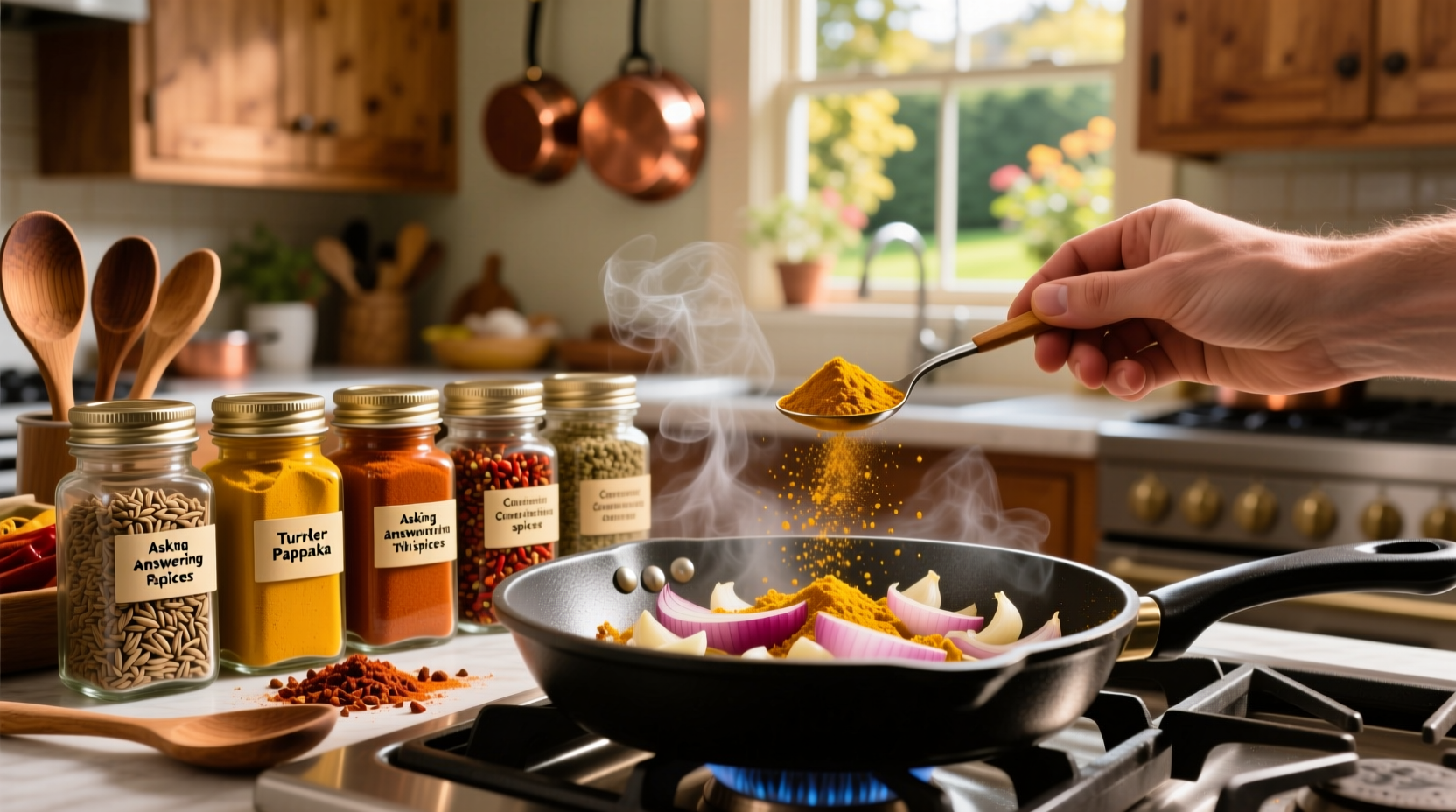 Ask and Answer Questions About Cooking with Spices: Science-Backed Answers