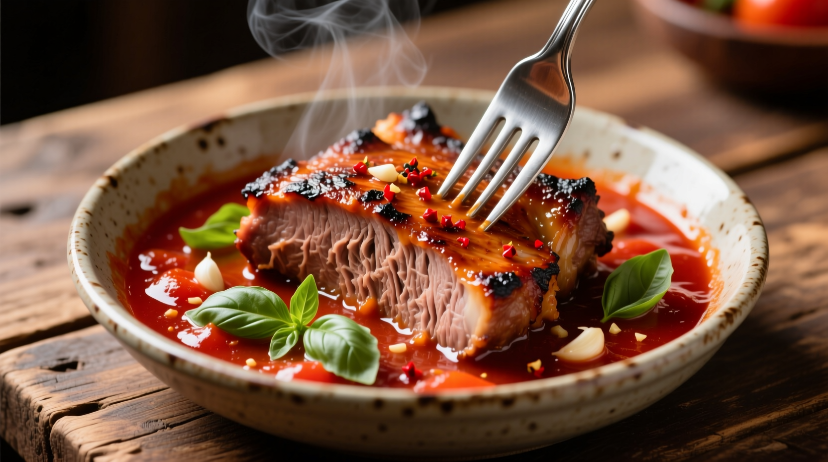 fork-tender roast in rich tomato sauce