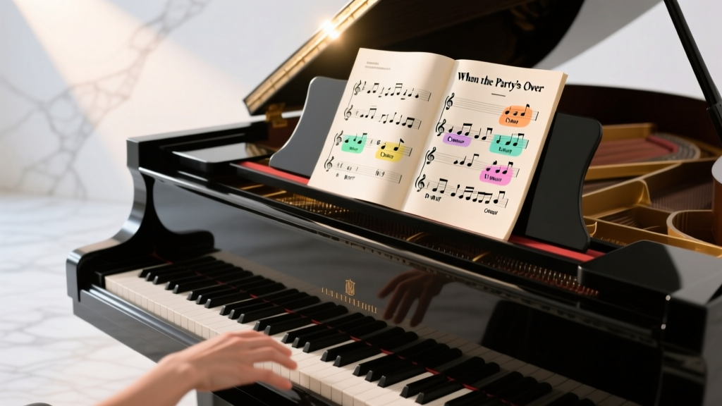 “When the Party’s Over” Piano Chords (2026)