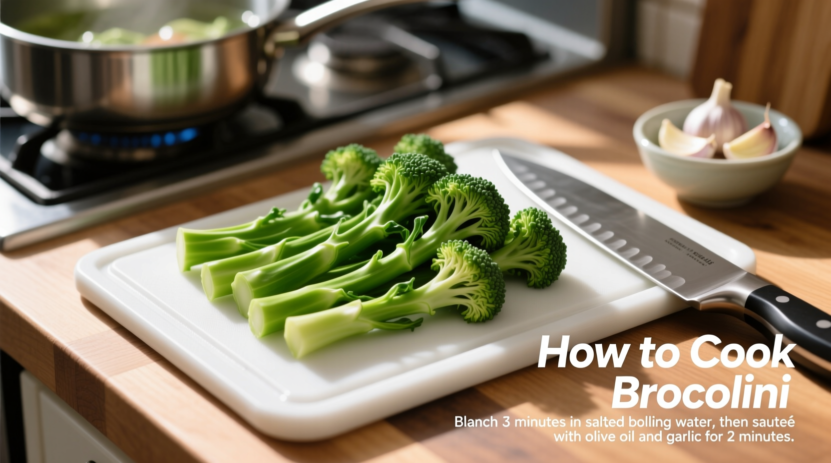 how to cook brocolini