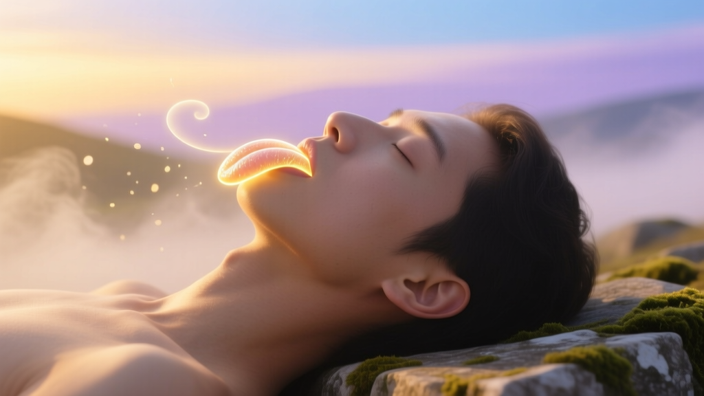 Tongue Feeling Pleasure: Emotional Dream Meaning