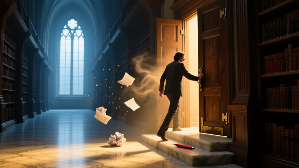 Library Feeling Frustration: Emotional Dream Meaning