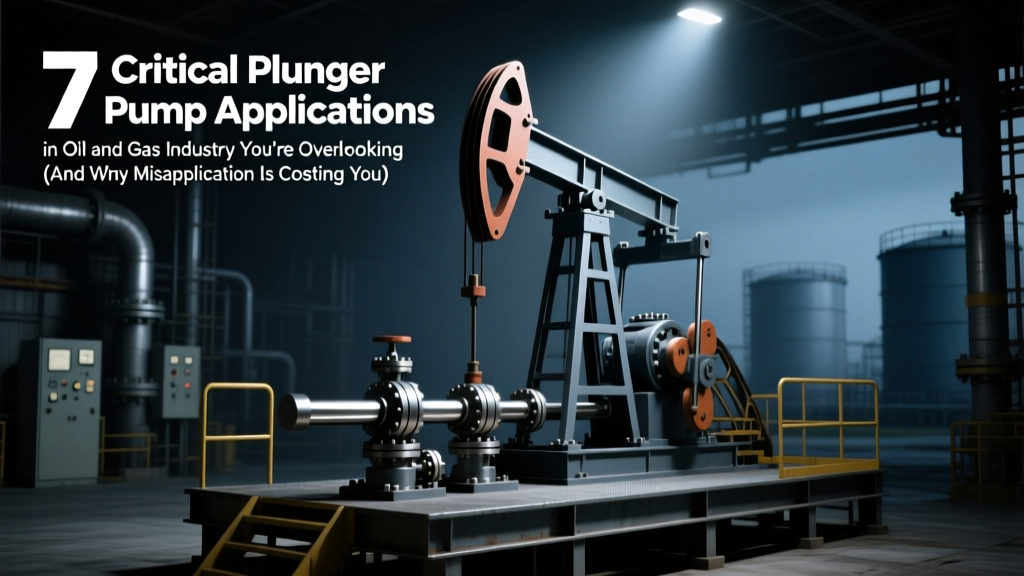 7 Critical Plunger Pump Uses in Oil & Gas (API-Validated)