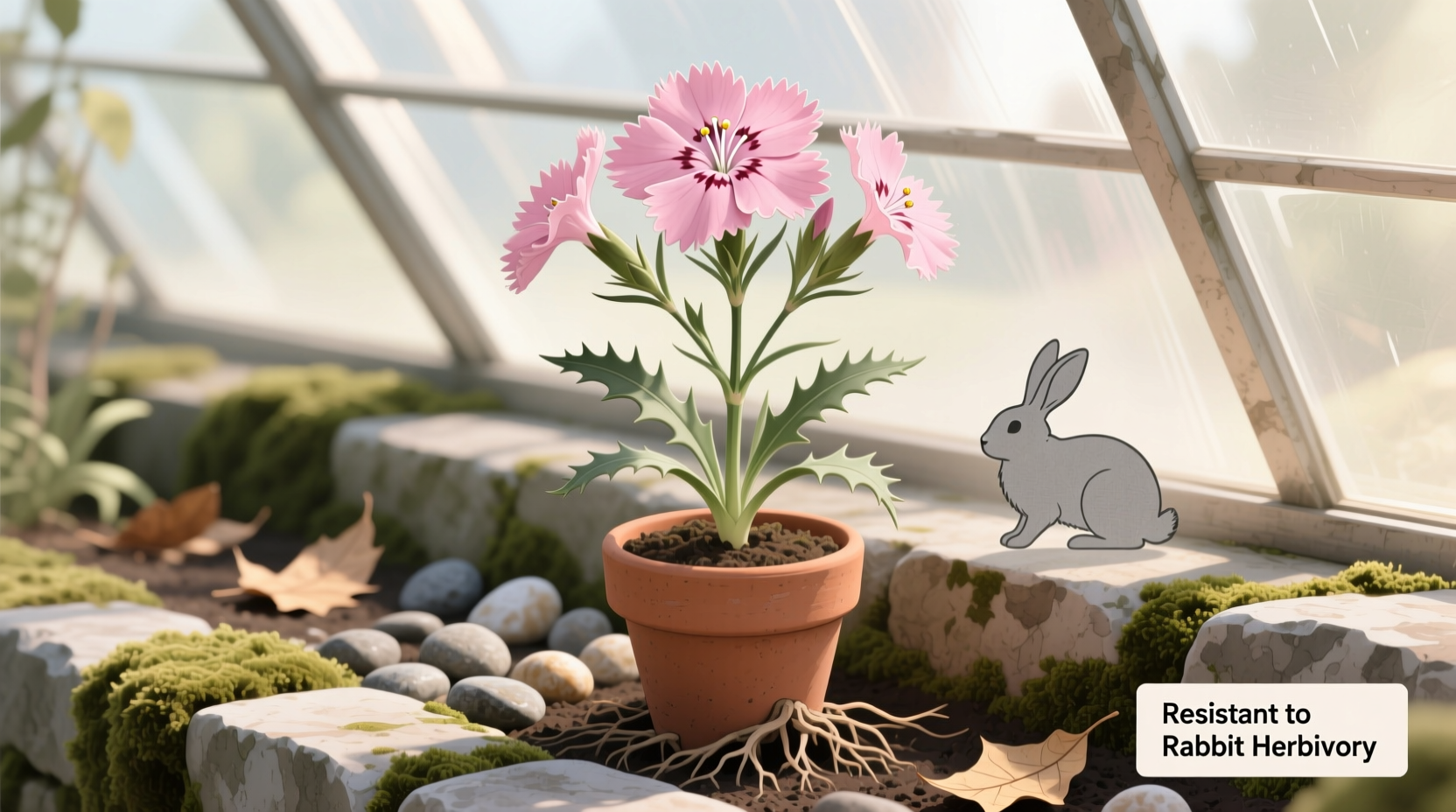 is dianthus rabbit resistant