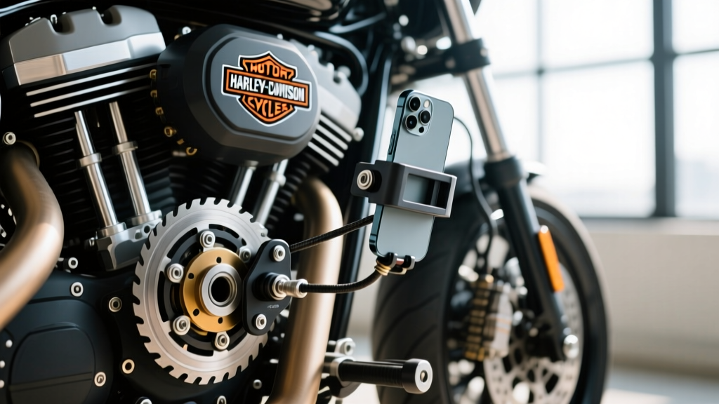 Harley Davidson Universal Phone Carrier and Clutch Mount Diagnostics