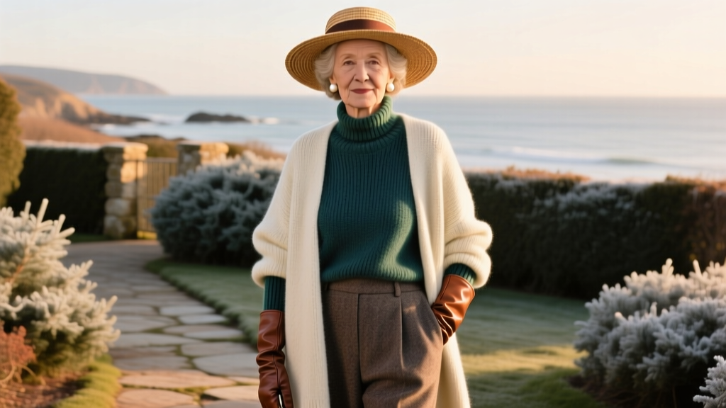Coastal Grandmother Style in Winter: A Chic Cold-Weather Guide