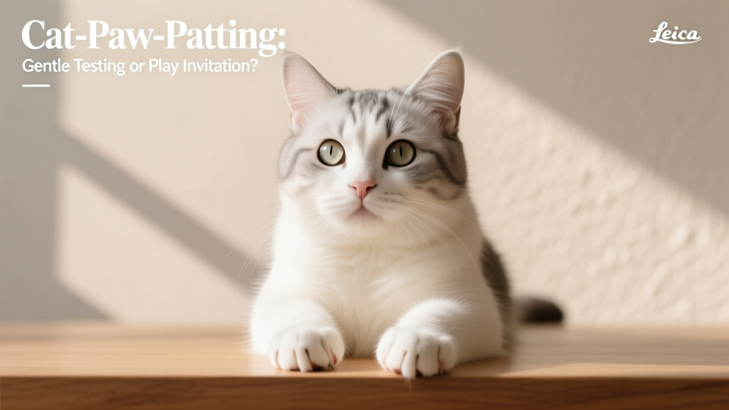 Cat Paw Patting: Gentle Testing or Play Invitation?