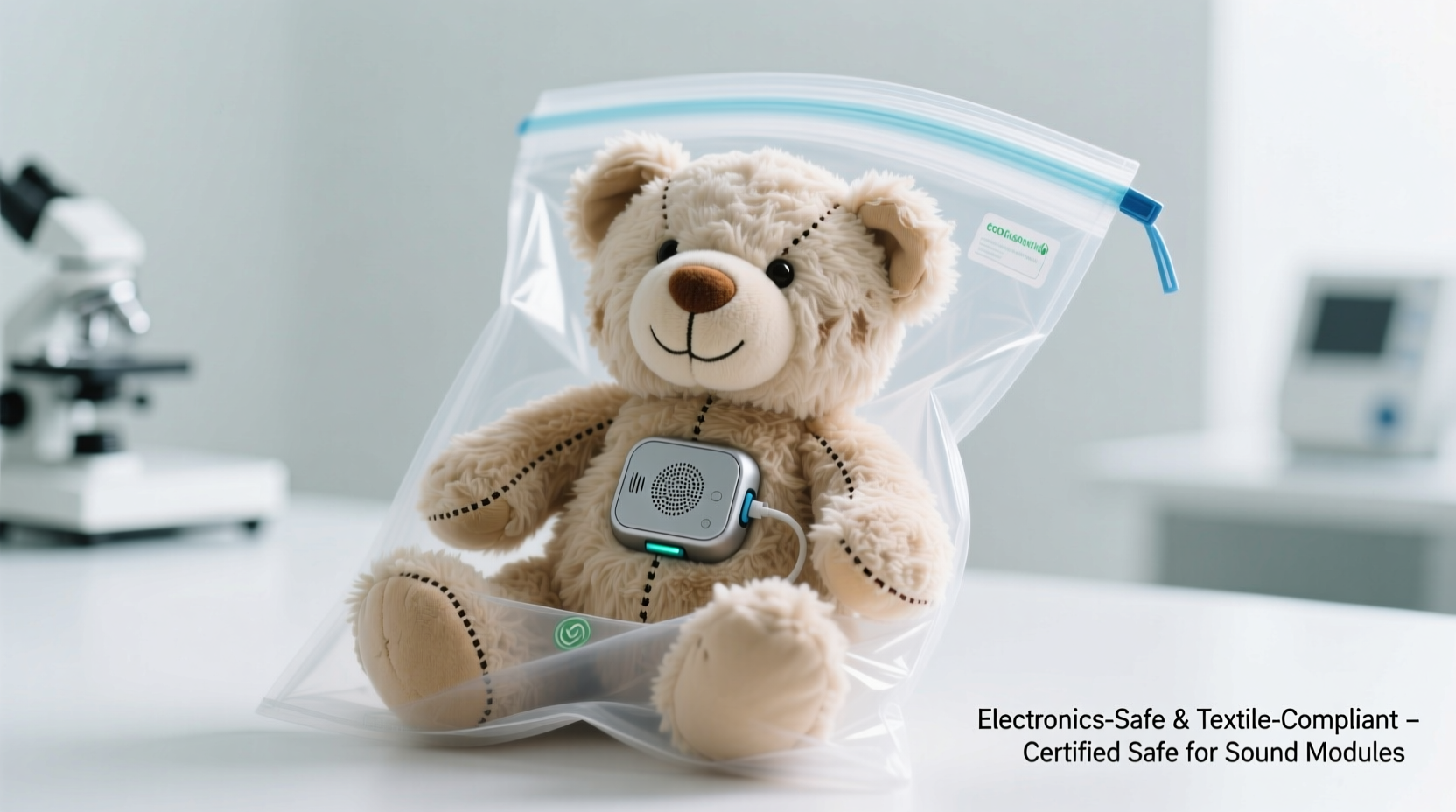 how to wash a stuffed animal with sound module